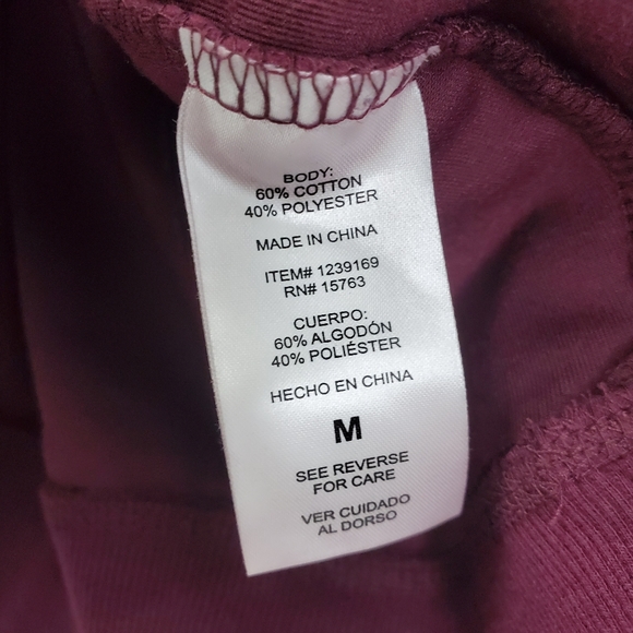 Champion Elite Red Colorblock Velvet Hoodie Athleisure - Picture 5 of 5